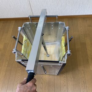 圧縮棒で押す